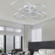 Modern Ring Circle Flush Mount Ceiling Lamp Bedroom LED Dimmable Ceiling Light