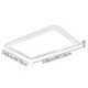 LED Rectangular Flush Mount Ceiling Light