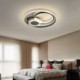 Living Room LED Flush Mount Ring Ceiling Light Fixture