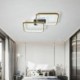 LED Square Flush Mount Ceiling Light Fixture