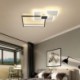 LED Square Flush Mount Ceiling Light Fixture