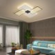 LED Square Flush Mount Ceiling Light Fixture