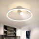 Living Room LED Flush Mount Ring Ceiling Light Fixture