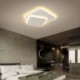 Double Square LED Flush Mount Ceiling Light