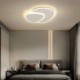 Double Triangle LED Flush Mount Ceiling Light