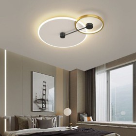 Modern Minimalist LED Flush Mount Ceiling Light Fixture