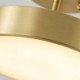 For Kitchen Bathroom, Gold Copper LED Mini Round Ceiling Light