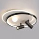 Spotlight LED Flush Mount Acrylic Circular Ceiling Light