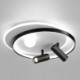 Spotlight LED Flush Mount Acrylic Circular Ceiling Light