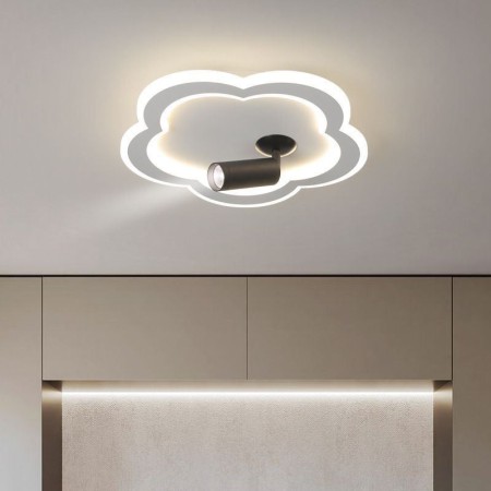 Spotlight LED Flush Mount Acrylic Flower Shape Ceiling Light