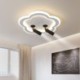 Spotlight LED Flush Mount Acrylic Flower Shape Ceiling Light