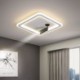 Acrylic Square LED Flush Mount Ceiling Light