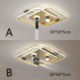 Spotlight Square LED Flush Mount Acrylic Ceiling Light