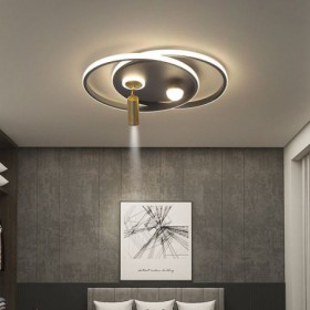 Acrylic Halo Ring LED Ceiling Lamp Flush Mount Spotlight