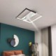 Spotlight LED Ceiling Lamp Black & White Acrylic