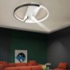 Spotlight LED Ceiling Lamp Black & White Acrylic