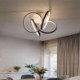 LED Halo Ring Flush Mount Ceiling Light in Acrylic