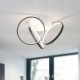 LED Halo Ring Flush Mount Ceiling Light in Acrylic