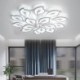 Living Room Bedroom LED Petal Flush Mount Ceiling Light