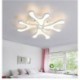 Bedroom Living Room Acrylic Antler LED Flush Mount Ceiling Light