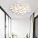 Bedroom Living Room Acrylic Antler LED Flush Mount Ceiling Light