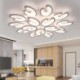 Bedroom Living Room LED Petal Shaped Flush Mount Ceiling Light