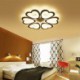 LED Flush Mount Heart Shaped Petal Ceiling Light Bedroom Living Room