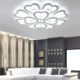 LED Flush Mount Heart Shaped Petal Ceiling Light Bedroom Living Room