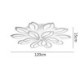 Bedroom Living Room Acrylic LED Flower Flush Mount Ceiling Light