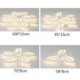 Bedroom Living Room Acrylic LED Flower Flush Mount Ceiling Light