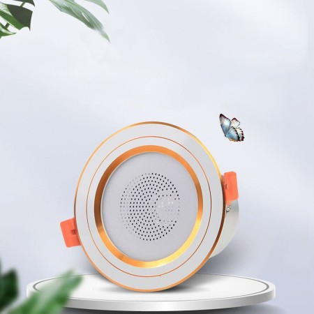 Bluetooth Music Speaker Lamp RGB Mobile Phone Smart Ceiling Light LED Downlight