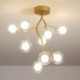 Nordic LED Branches Flush Mount Ceiling Light Bedroom Living Room