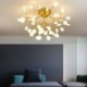 Nordic Minimalist LED Flush Mount Ceiling Light Living Room Bedroom Decorative Light Fixture