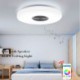 Remote APP Control Bluetooth Music Speaker Lamp 36W RGB LED Flush Mount Ceiling Light Decorative Lamp