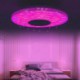 Remote APP Control Bluetooth Music Speaker Lamp 36W RGB LED Flush Mount Ceiling Light Decorative Lamp