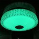 Remote APP Control Bluetooth Music Speaker Lamp 36W RGB LED Flush Mount Ceiling Light Decorative Lamp