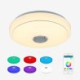 Remote APP Control Bluetooth Music Speaker Lamp 36W RGB LED Flush Mount Ceiling Light Decorative Lamp