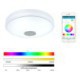 Remote APP Control Bluetooth Music Speaker Lamp 36W RGB LED Flush Mount Ceiling Light Decorative Lamp