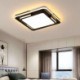 Bedroom Living Room Modern Simple LED Flush Mount Ceiling Light Square Acrylic Light Fixture