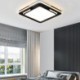 Bedroom Living Room Modern Simple LED Flush Mount Ceiling Light Square Acrylic Light Fixture