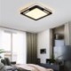 Bedroom Living Room Modern Simple LED Flush Mount Ceiling Light Square Acrylic Light Fixture