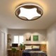 LED Star Flush Mount Ceiling Light Bedroom Kids Room Modern Simple Ceiling Light