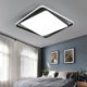 Modern Minimalist LED Acrylic Square Flush Mount Ceiling Light Fixture Living Room Office