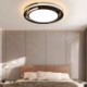 LED Flush Mount Ceiling Light Circular Ceiling Fixture Bedroom Living Room Modern Minimalist