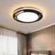 LED Flush Mount Ceiling Light Circular Ceiling Fixture Bedroom Living Room Modern Minimalist