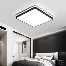 Modern Acrylic Lighting Bedroom Living Room Minimalist Square LED Flush Mount Ceiling Light Fixture