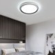 Modern Acrylic Lighting Bedroom Living Room Minimalist Circular LED Flush Mount Ceiling Light Fixture