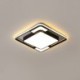 LED Acrylic Flush Mount Ceiling Light Modern Simple Bedroom Living Room Fixture