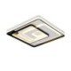 Bedroom Living Room Nordic Style LED Flush Mount Square Frame Ceiling Fixture