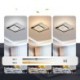 Bedroom Living Room Nordic Style LED Flush Mount Square Frame Ceiling Fixture